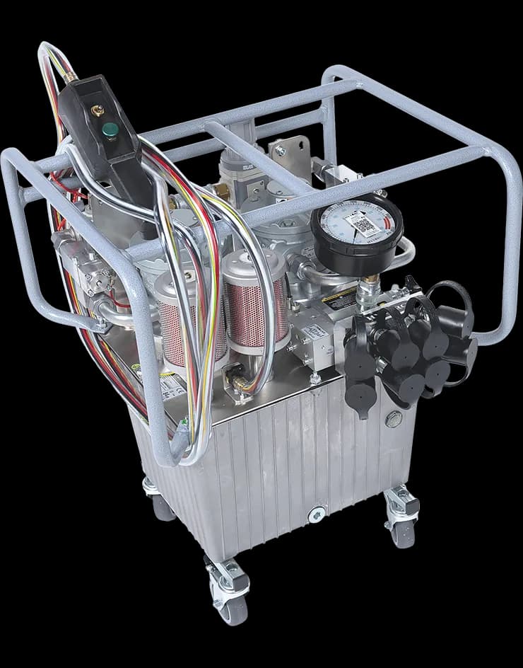 The HY-TWIN AIR Pneumatic Hydraulic Pump